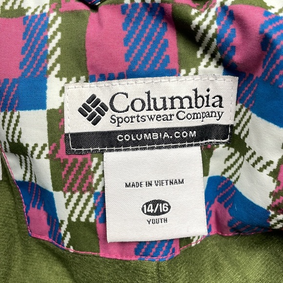 Girl's Boy's Columbia Geometric Snow Pants Ski Snowboard Multicolor Size 14/16 - Picture 10 of 15